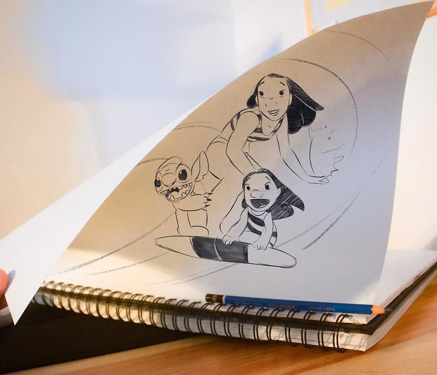 This Artist Makes His 3D Drawings Jump Off The Paper