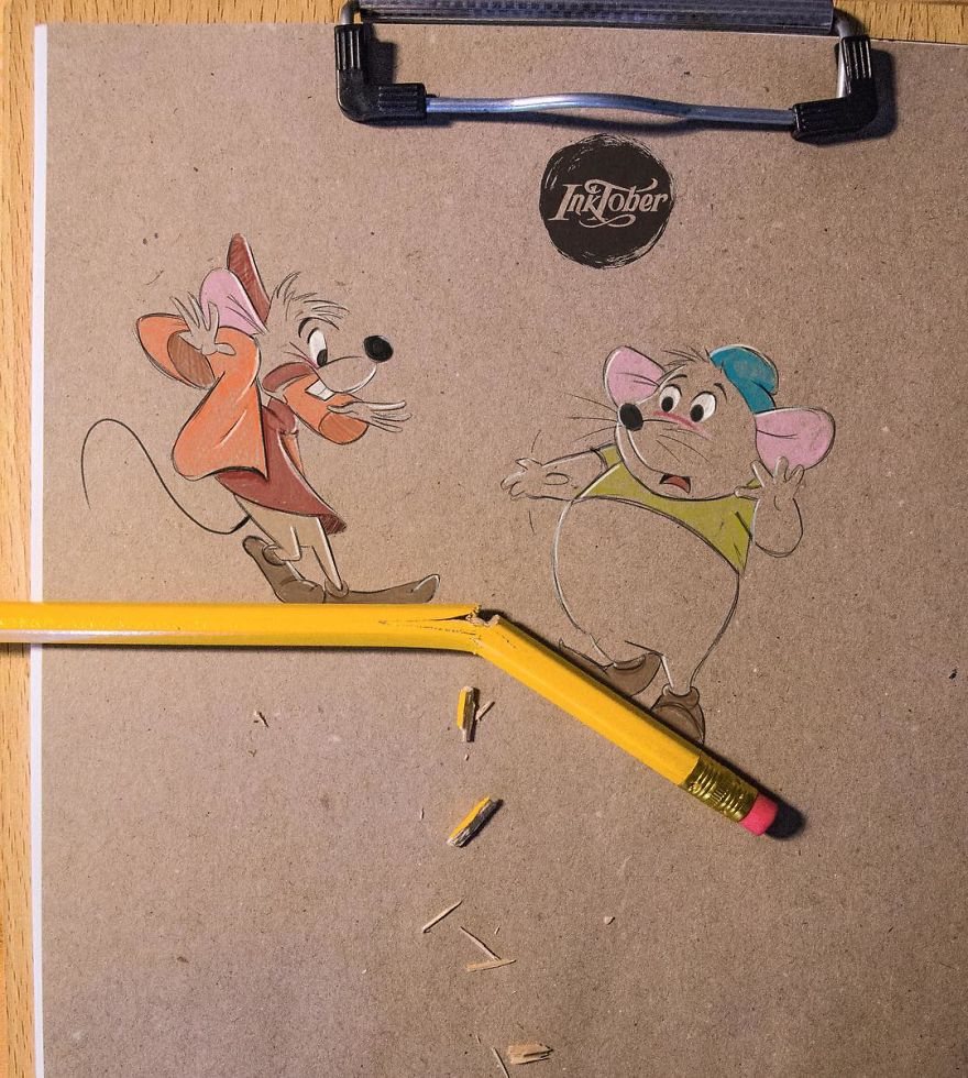 This Artist Makes His 3D Drawings Jump Off The Paper