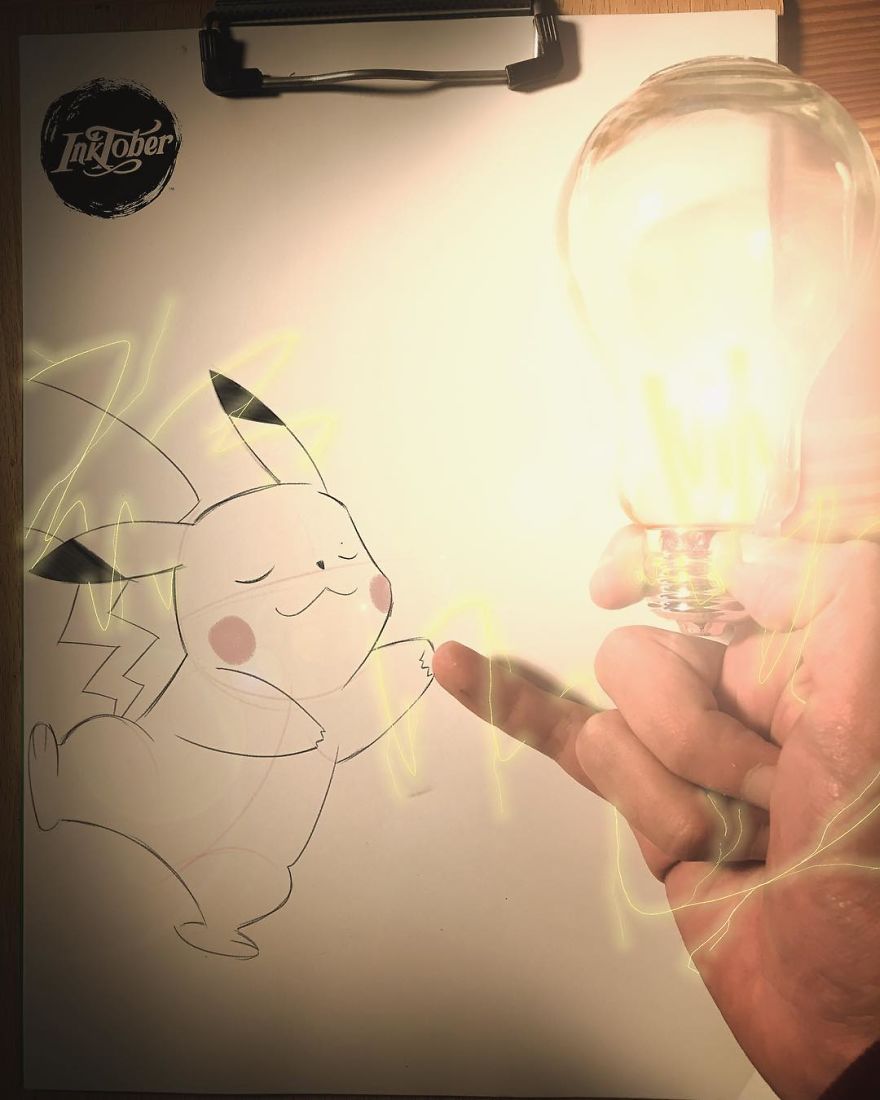 This Artist Makes His 3D Drawings Jump Off The Paper