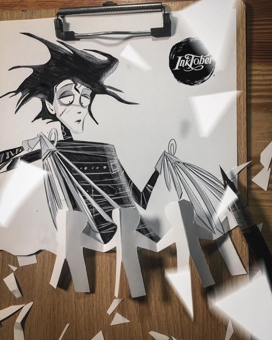 This Artist Makes His 3D Drawings Jump Off The Paper