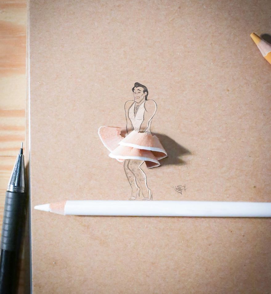 This Artist Makes His 3D Drawings Jump Off The Paper