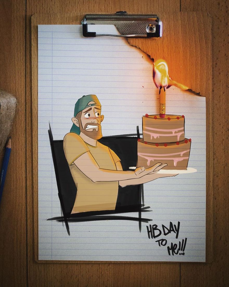 This Artist Makes His 3D Drawings Jump Off The Paper