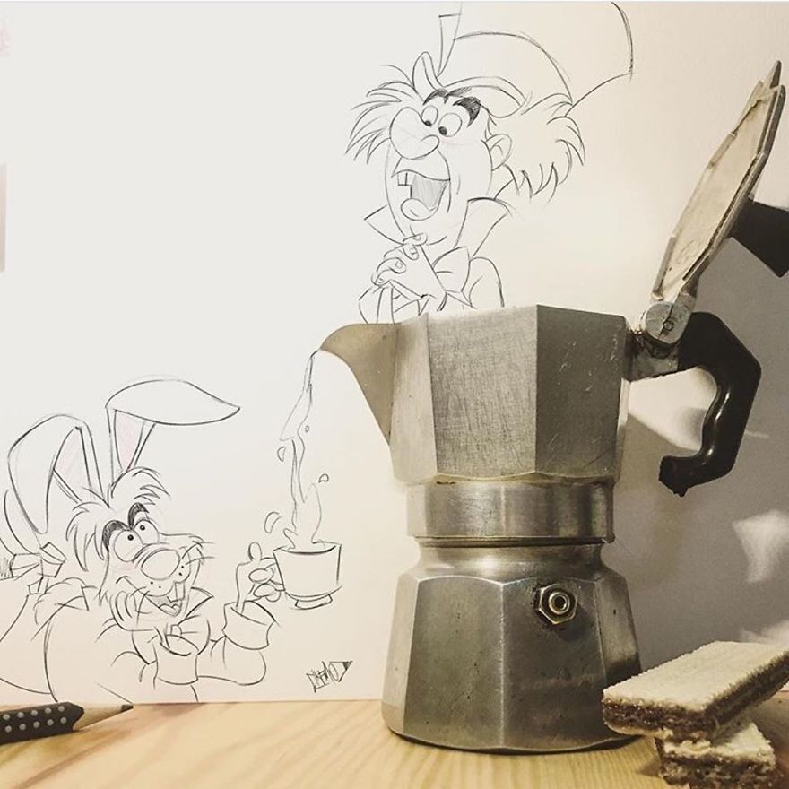 This Artist Makes His 3D Drawings Jump Off The Paper