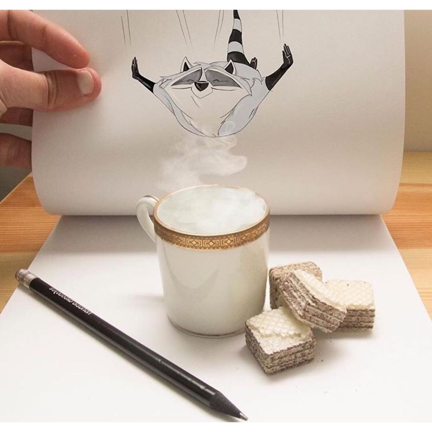 This Artist Makes His 3D Drawings Jump Off The Paper