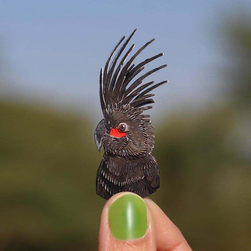 We’ve Been Creating Miniature Paper Birds And Animals Every Day Since 1st January 2018