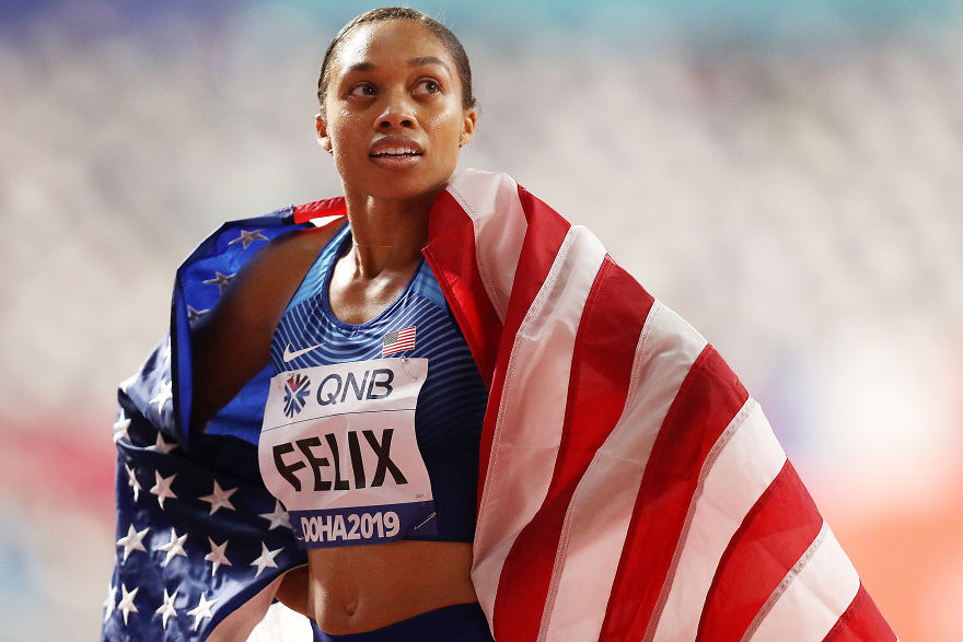 Olympic Sprinter Allyson Felix Breaks Usain Bolt's World Record