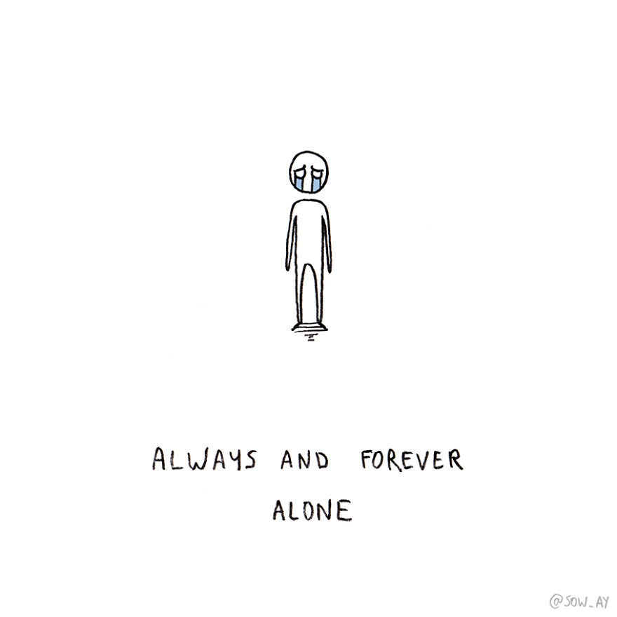 I Illustrate My Darkest Thoughts To Help People Understand What It’s Like To Suffer From Mental Illness (New Pics)