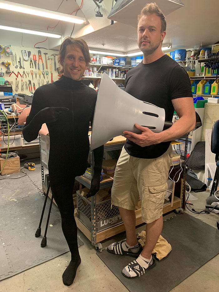 Every Halloween This One-Legged Guy Makes An Epic Costume