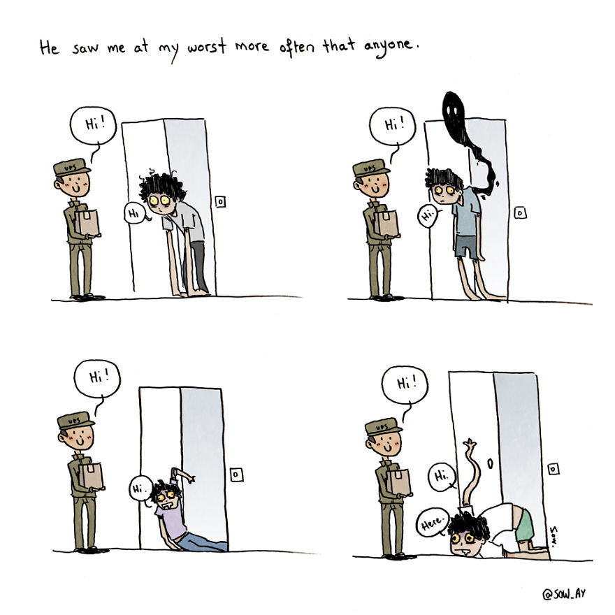 I Illustrate My Darkest Thoughts To Help People Understand What It’s Like To Suffer From Mental Illness (New Pics)