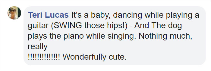 Man Accidentally Captures A Video Of His Baby Daughter Dancing To Their Dog Playing The Piano