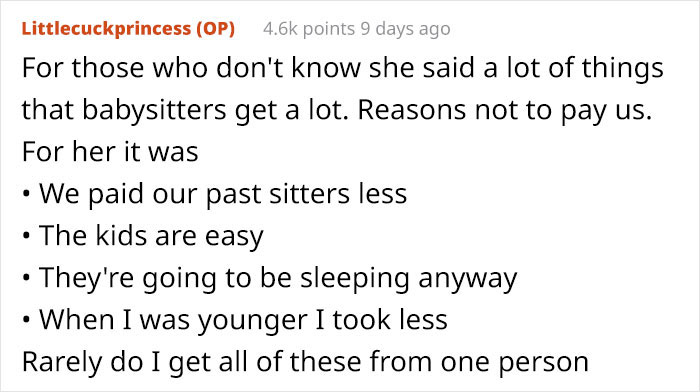 Babysitter Shares A Text Exchange With Parents Who Were Looking For Someone To Exploit As Cheap Labor