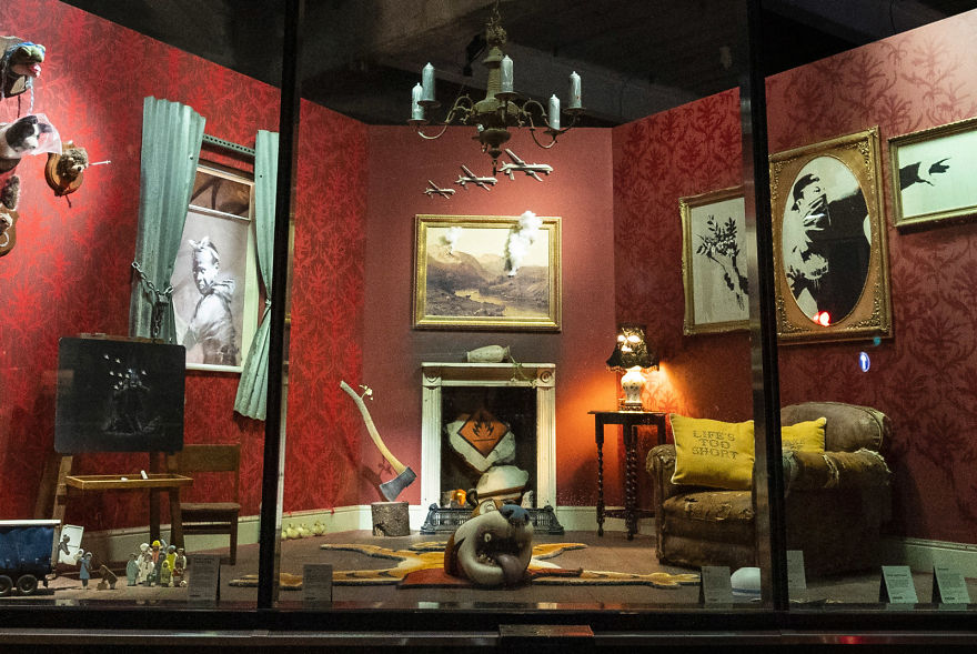 Banksy Opens A Dystopian Homeware Store No One Can Get Into, Following A Trademark Dispute