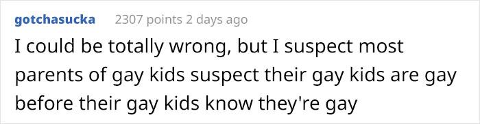 Dad Confronts 13 Y.O. Son About Downloading Photos Of Hot Men, He Blames It On His Mom