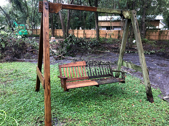 This Bench Was Slated To Be Trashed Before I Offered To Take It, So Glad I Decided To Power Wash It
