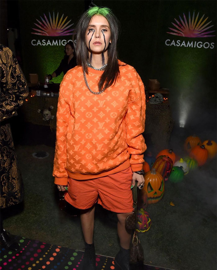 Nina Dobrev As Billie Eilish
