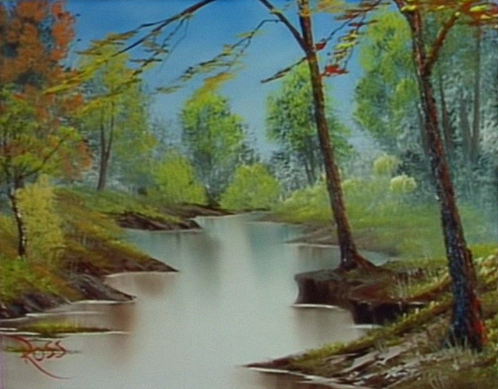 Someone Follows Bob Ross' Tutorial Video In MS Paint, Gets Absolutely Blown Away By What They Created