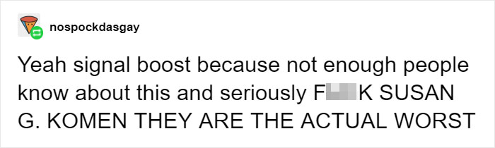 Poster Calling Breast Cancer Charity A 'Scam' Goes Viral, Then Someone Explains Why It's Wrong Poster Calling Breast Cancer Charity A 'Scam' Goes Viral, Then Someone Explains Why It's Wrong