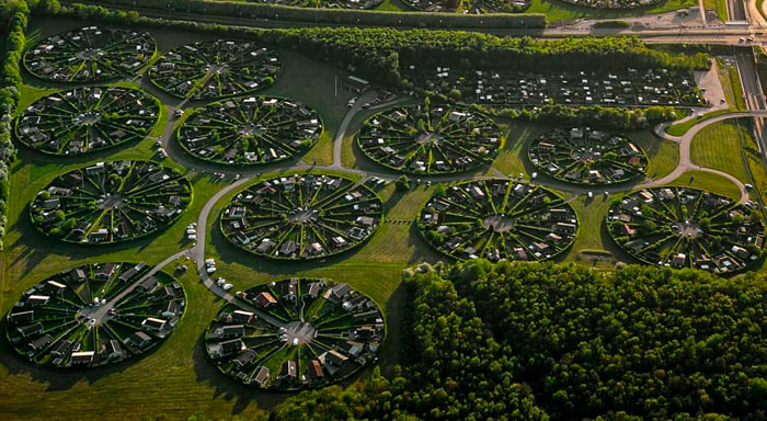 This Community In Denmark Lives In Surreal Circle Gardens
