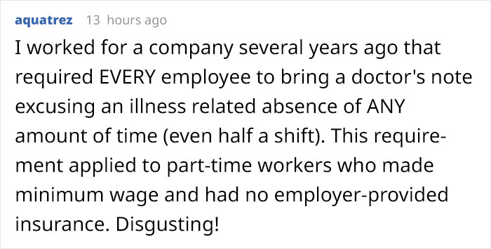 Company Demands Employee Bring A Doctor&rsquo;s Note To Prove They&rsquo;re Sick, Regrets It When The Doctor Writes A Fake One