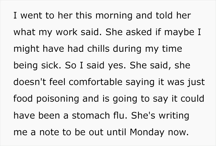 Company Demands Employee Bring A Doctor’s Note To Prove They’re Sick, Regrets It When The Doctor Writes A Fake One Company Demands Employee Bring A Doctor’s Note To Prove They’re Sick, Regrets It When The Doctor Writes A Fake One