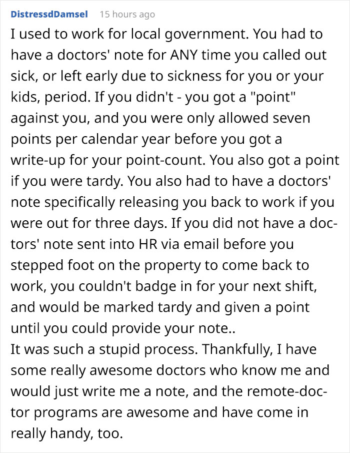 Company Demands Employee Bring A Doctor&rsquo;s Note To Prove They&rsquo;re Sick, Regrets It When The Doctor Writes A Fake One