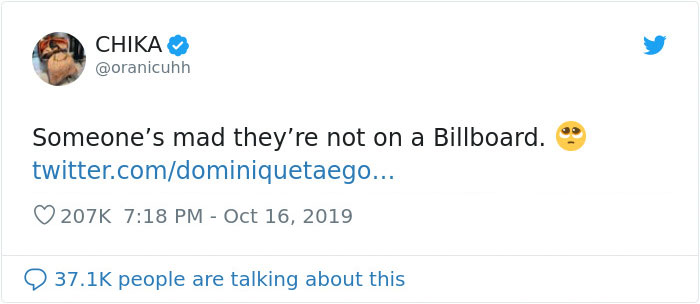 Woman Shames Calvin Klein's Plus-Size Rapper Billboard, She Responds And Starts A Heated Discussion