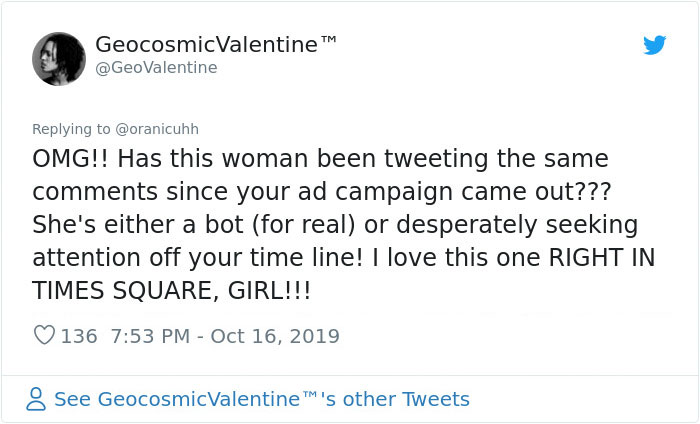 Woman Shames Calvin Klein's Plus-Size Rapper Billboard, She Responds And Starts A Heated Discussion Woman Shames Calvin Klein's Plus-Size Rapper Billboard, She Responds And Starts A Heated Discussion