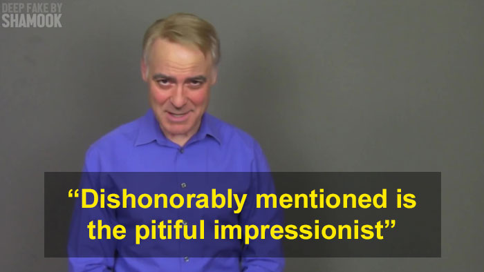 Actor Does 20 Celeb Voice Impressions While Deepfake Alters His Face And The Video Is Fascinating