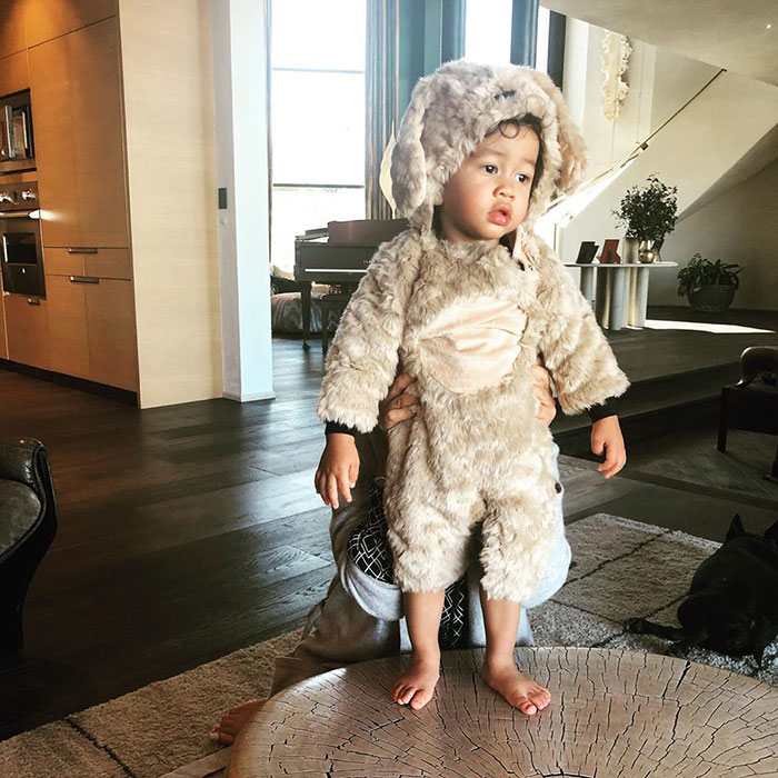 Chrissy Teigen And John Legend's Son Miles Dressed As A Puppy Chrissy Teigen And John Legend's Son Miles Dressed As A Puppy