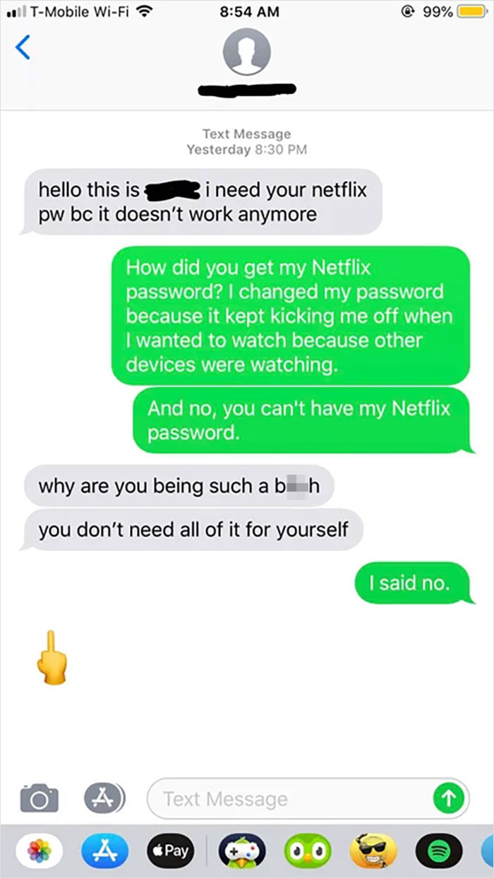 Bratty Cousin Stole My Netflix Password And When I Changed It He Wants Me To Give It To Him