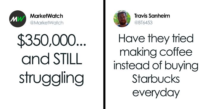 Someone Tries Proving How A Family With A $350k Yearly Income Is Still Struggling By Posting This Expenses Chart, Gets Roasted