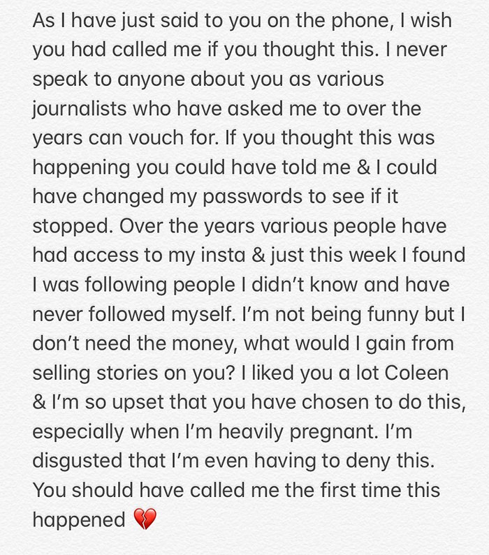 Coleen Rooney Pretended Her Mansion Was Flooding To Find Out Who's Leaking Her Life To The Press Coleen Rooney Pretended Her Mansion Was Flooding To Find Out Who's Leaking Her Life To The Press