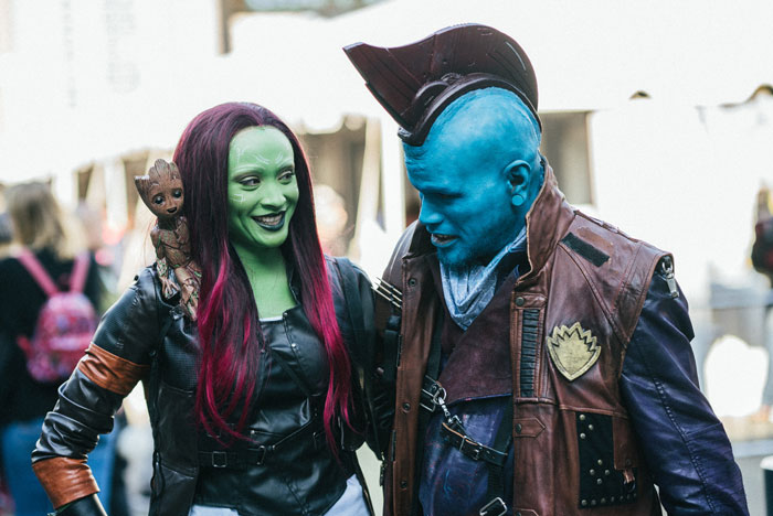 Groot, Gamora & Yondu