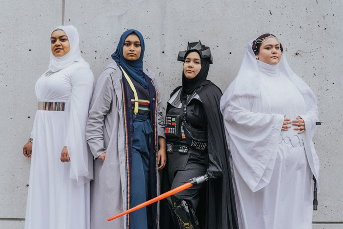 Princess Leia, Darth Wader, & The 13th Doctor