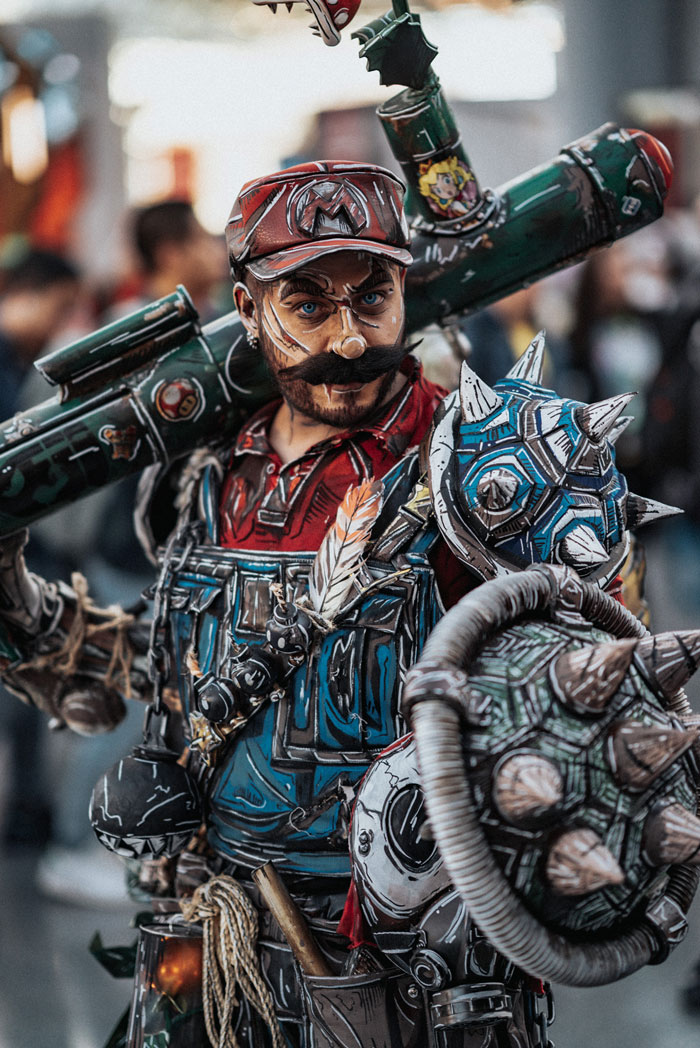 Mario, Borderlands-Style Cell Shaded