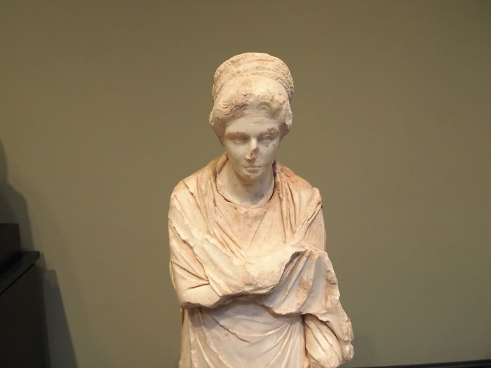 Ancient Greek Sculptures Were Originally Painted Bright Colors