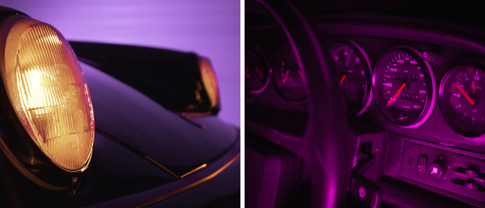 Neon Porsche Shoot Inspired By ‘Drive’