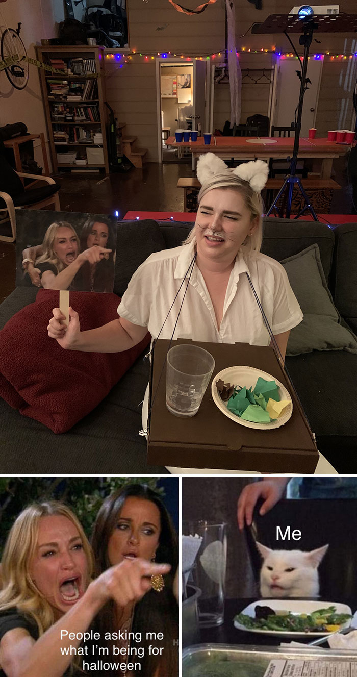 The Most Expensive Part Of This Costume Was The Pizza