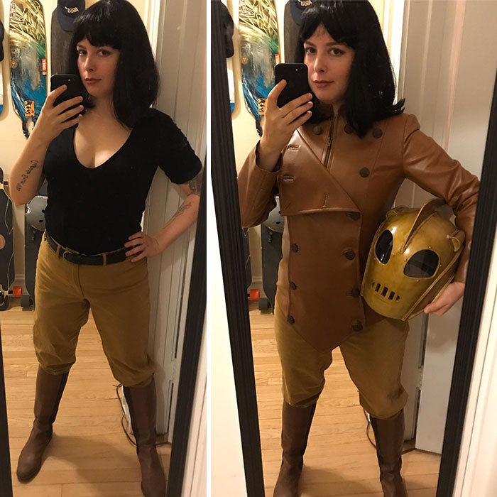 Reprising My Rocketeer Outfit