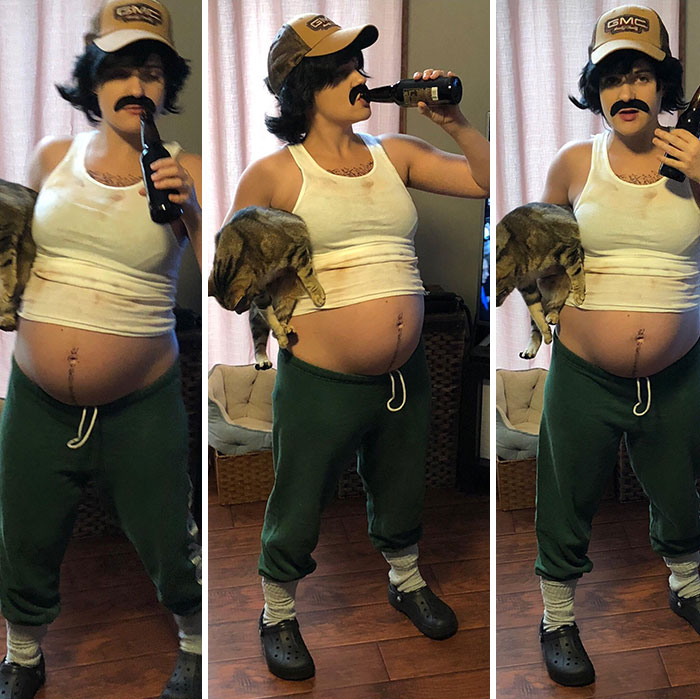 32 Weeks Pregnant & Keeping It Classy. Happy Halloween