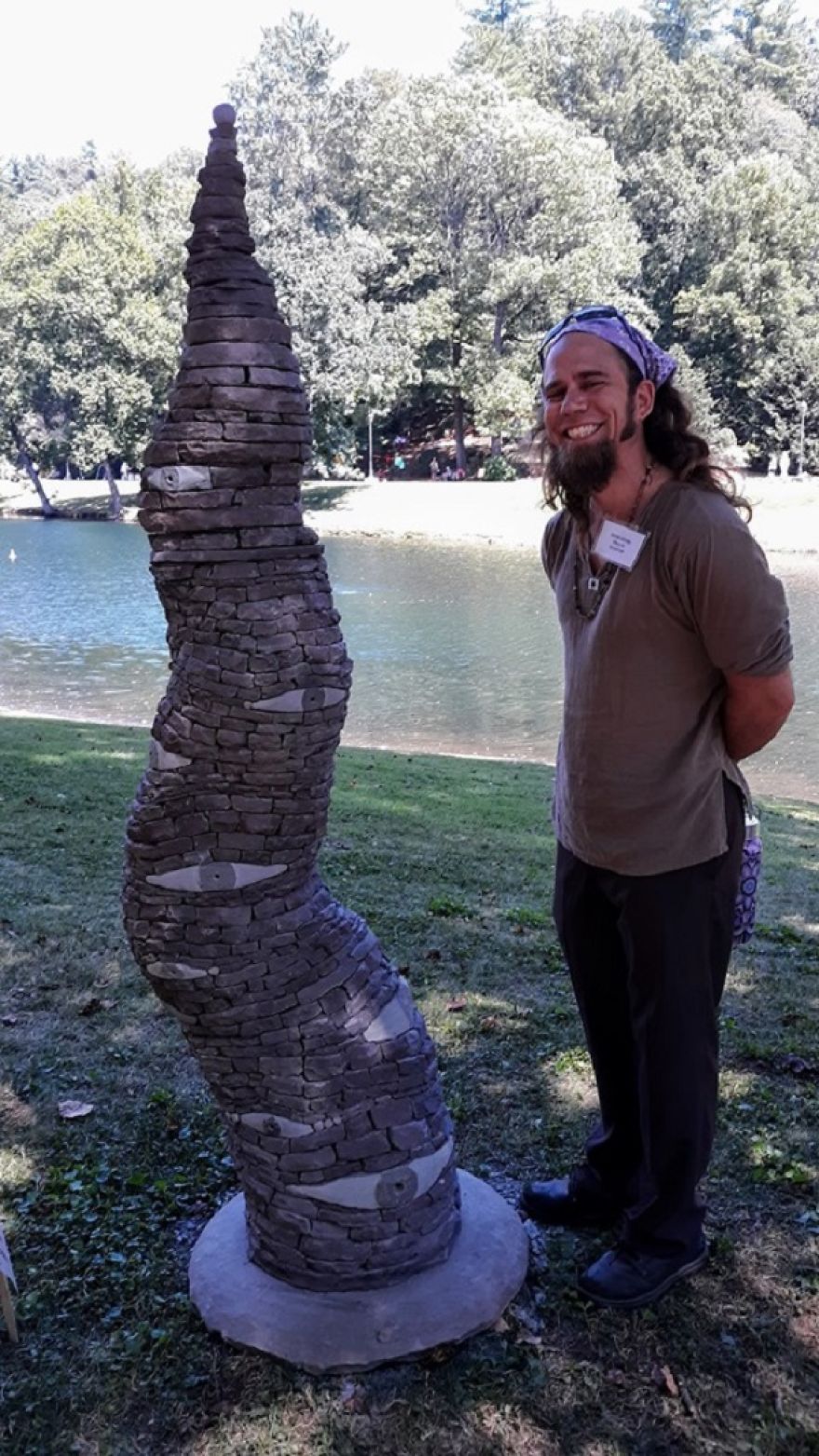 I Spend My Time With A Pile Of Stone