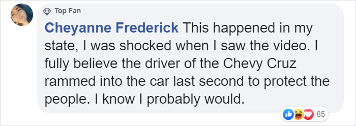 Woman Crashes Into Drunk Driver's Car, Preventing A Couple With Baby From Being Hit