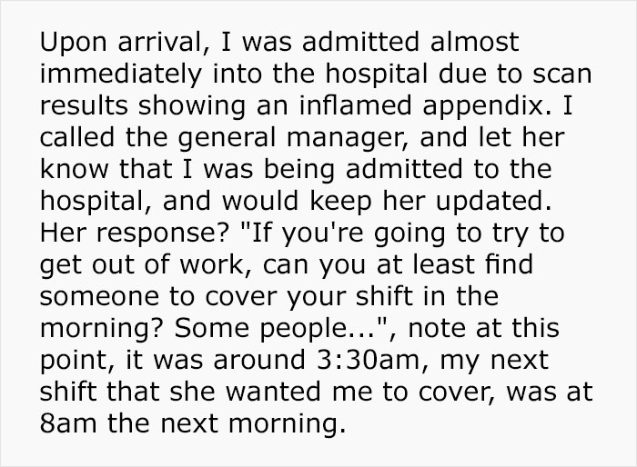 Person Gets Terminated While On Medical Leave, Takes Pics Of Violations In Restaurant And Shuts It Down Person Gets Terminated While On Medical Leave, Takes Pics Of Violations In Restaurant And Shuts It Down