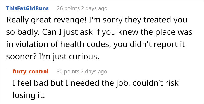 Person Gets Terminated While On Medical Leave, Takes Pics Of Violations In Restaurant And Shuts It Down Person Gets Terminated While On Medical Leave, Takes Pics Of Violations In Restaurant And Shuts It Down