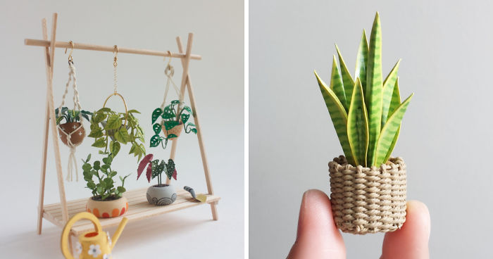 I Can’t Seem To Keep Plants Alive, So I Made My Dream Indoor Garden Out Of Art Materials
