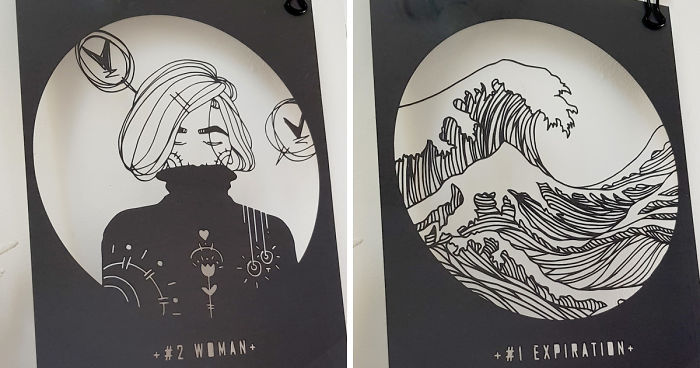 I Am Passionate About Illustration And Paper Cut, I Wanted To Do Both In One