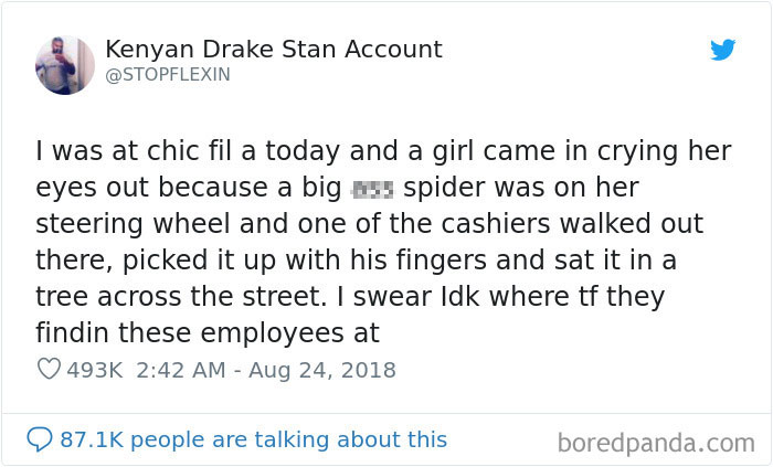 Chick-Fil-A Employees, Man