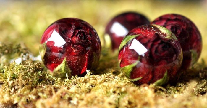 I Create Resin Jewelry With Flowers And Other Pieces Of Nature (50 Pics)