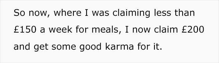 Company Ends Up Spending $65/Week More After Not Listening To Employee's Reasoning On Meal Limits