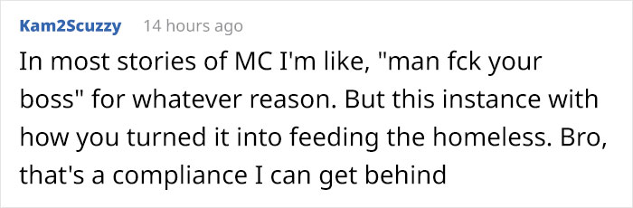 Company Ends Up Spending $65/Week More After Not Listening To Employee's Reasoning On Meal Limits